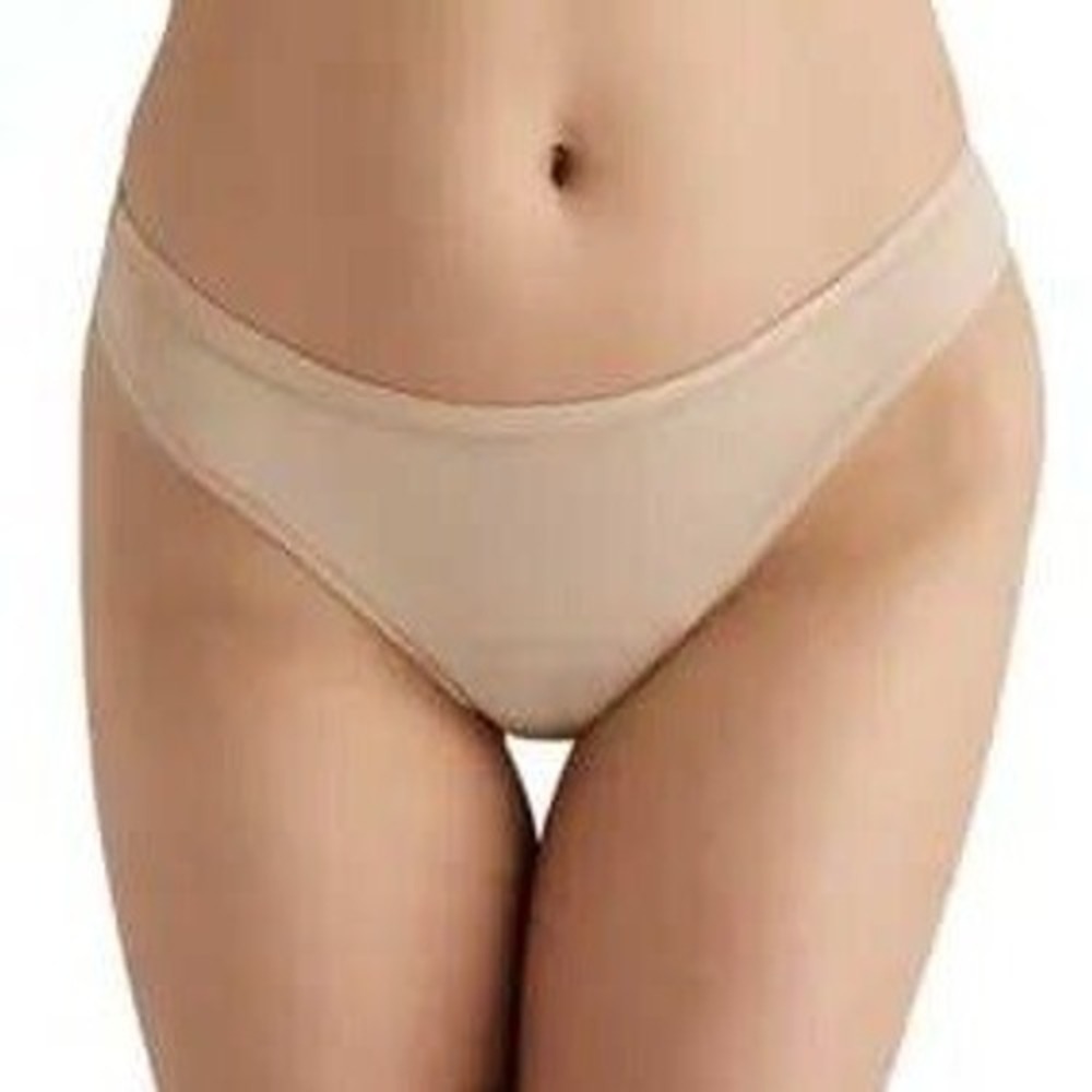 b.tempt'd by Wacoal Women Hi Leg Panty Beige Large Seamless Underwear Intimate